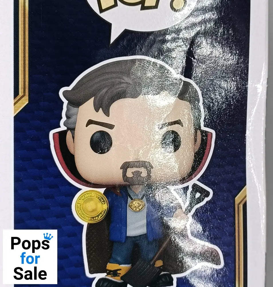 912 Doctor Strange - Marvel Spiderman No Way Home Box Damaged Funko POP