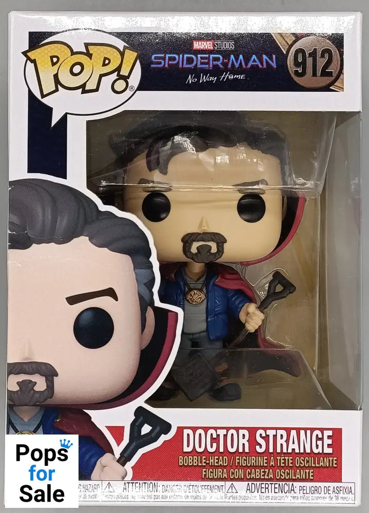 912 Doctor Strange - Marvel Spiderman No Way Home Box Damaged Funko POP