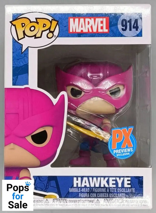 914 Hawkeye (Classic) - Marvel - Box Damaged Funko POP