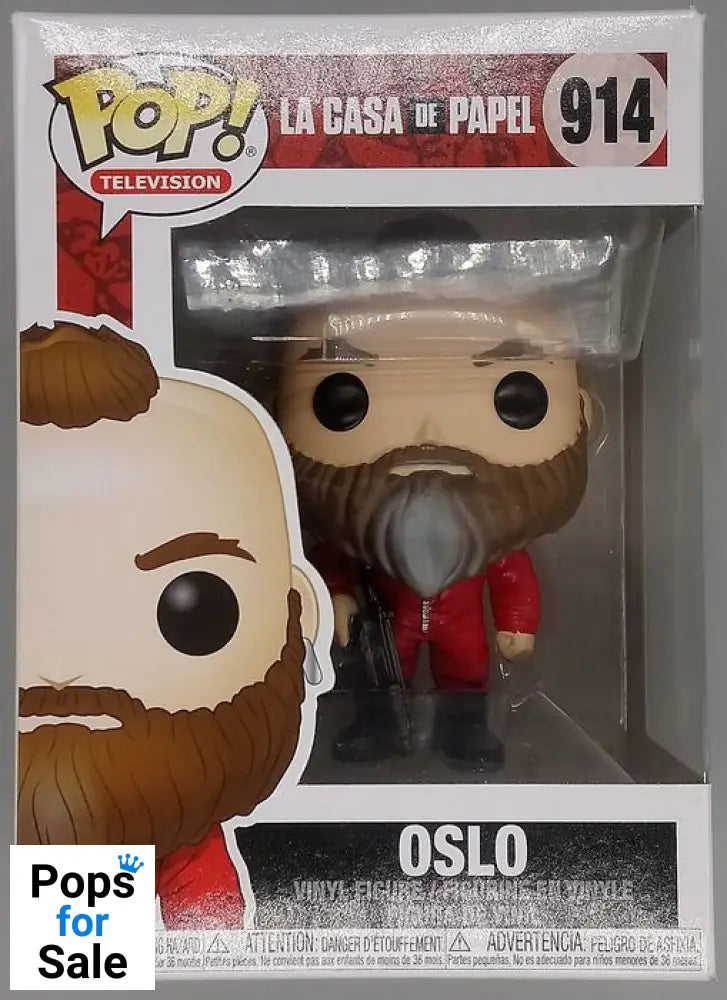 #914 Oslo - La Casa de Papel Money Heist Funko POP