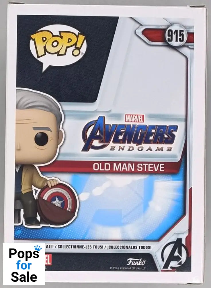 #915 Old Man Steve - Marvel Avengers Endgame Funko POP