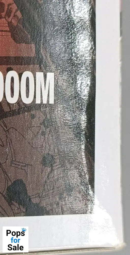 916 Venomized Doctor Doom Glow Chase - Marvel - Funko POP - Box Damaged