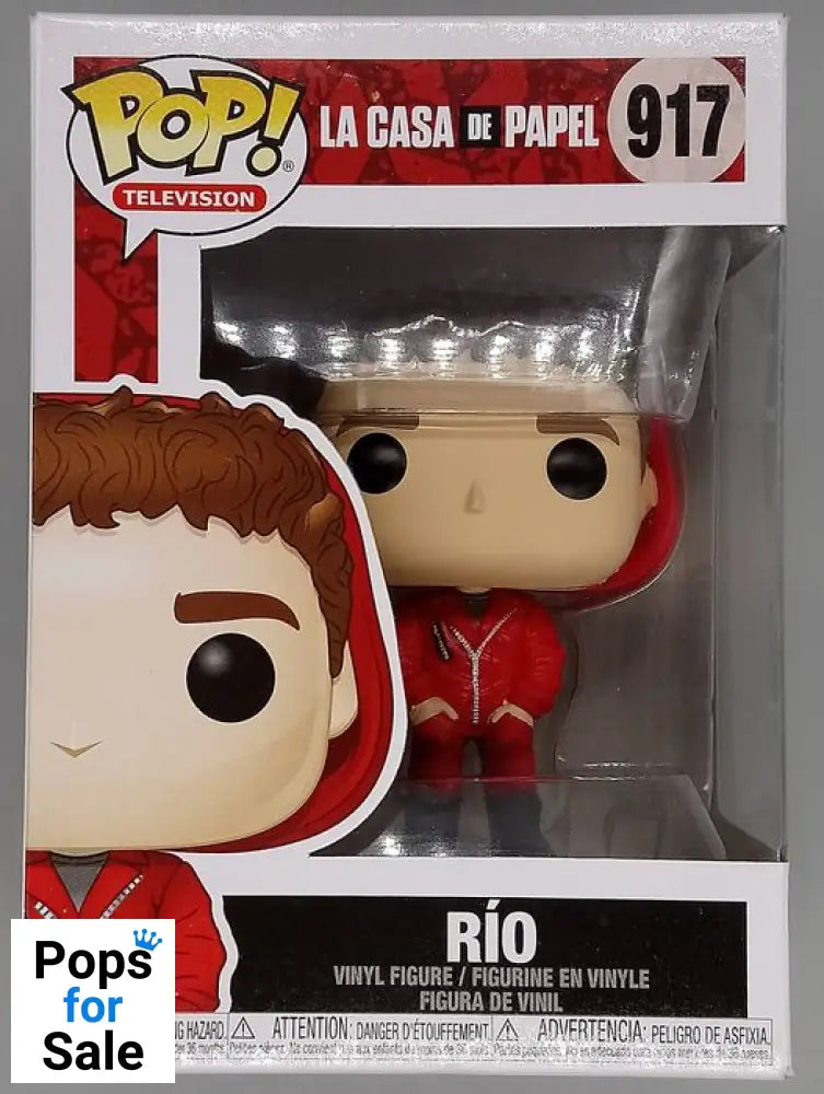 #917 Rio - La Casa de Papel Money Heist - Box Damaged Funko POP
