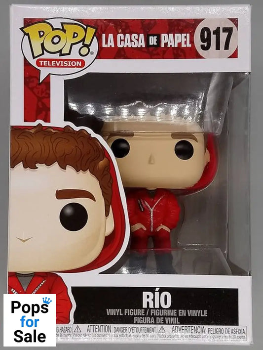 #917 Rio - La Casa de Papel Money Heist - Box Damaged Funko POP