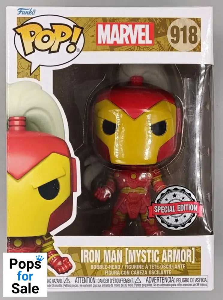 #918 Iron Man (Mystic Armor) - Marvel Funko POP