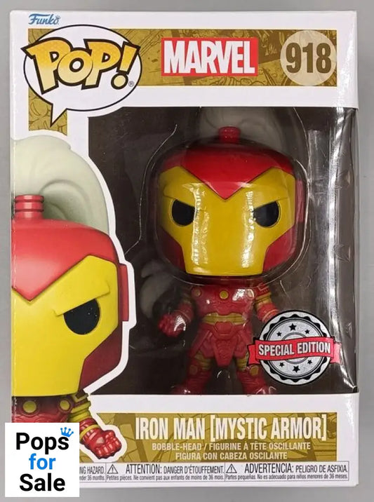 #918 Iron Man (Mystic Armor) - Marvel Funko POP