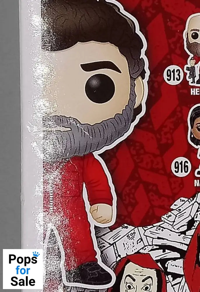 #918 Moscu - La Casa de Papel Money Heist - Box Damaged Funko POP