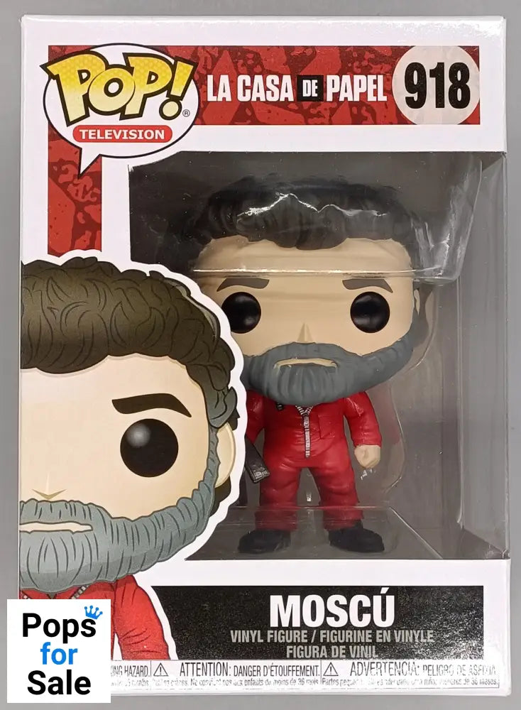 #918 Moscu - La Casa de Papel Money Heist Funko POP