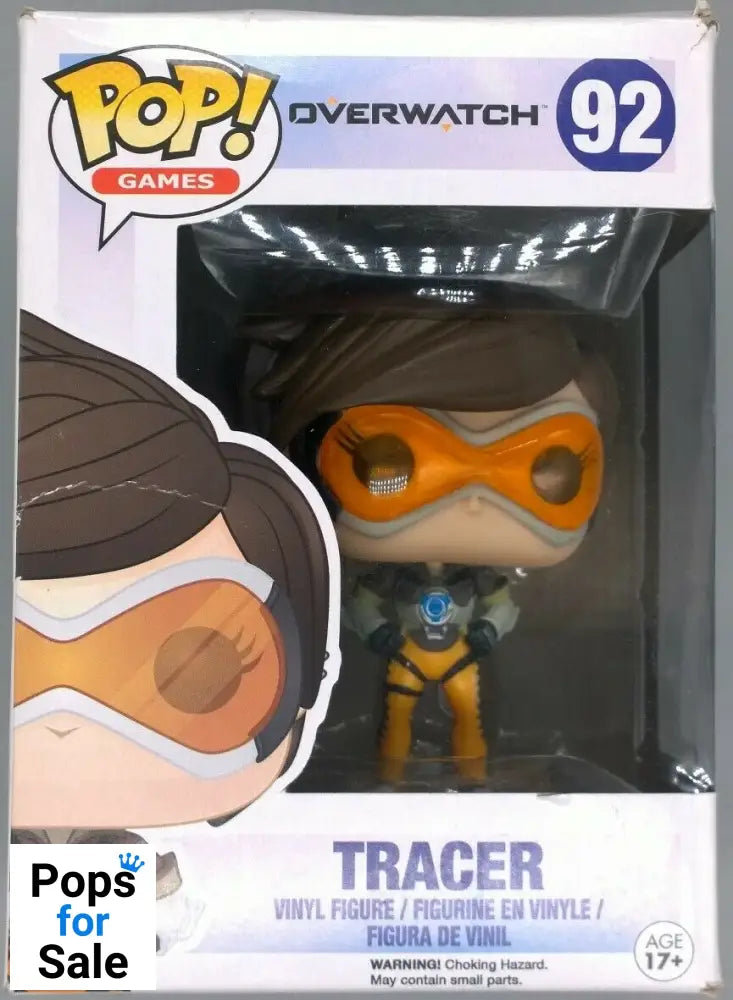 92 Tracer - Overwatch - Box Damaged Funko POP