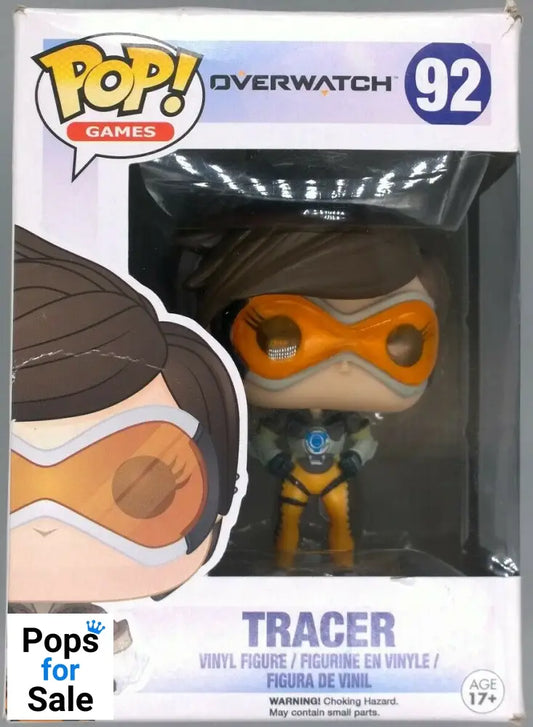 92 Tracer - Overwatch - Box Damaged Funko POP