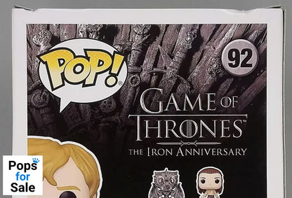 #92 Tyrion Lannister (w/ Shield) - Game of Thrones Box Damaged Funko POP