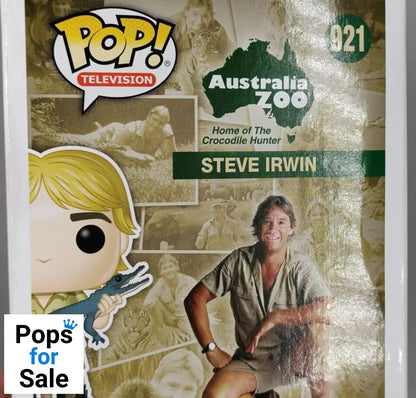 #921 Steve Irwin - Australia Zoo - Crocodile Hunter Damaged Box Funko POP