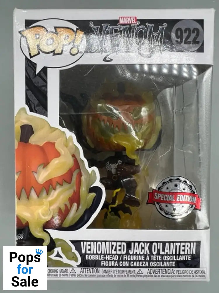 #922 Venomized Jack O'Lantern - Marvel Venom - Box Damaged Funko POP