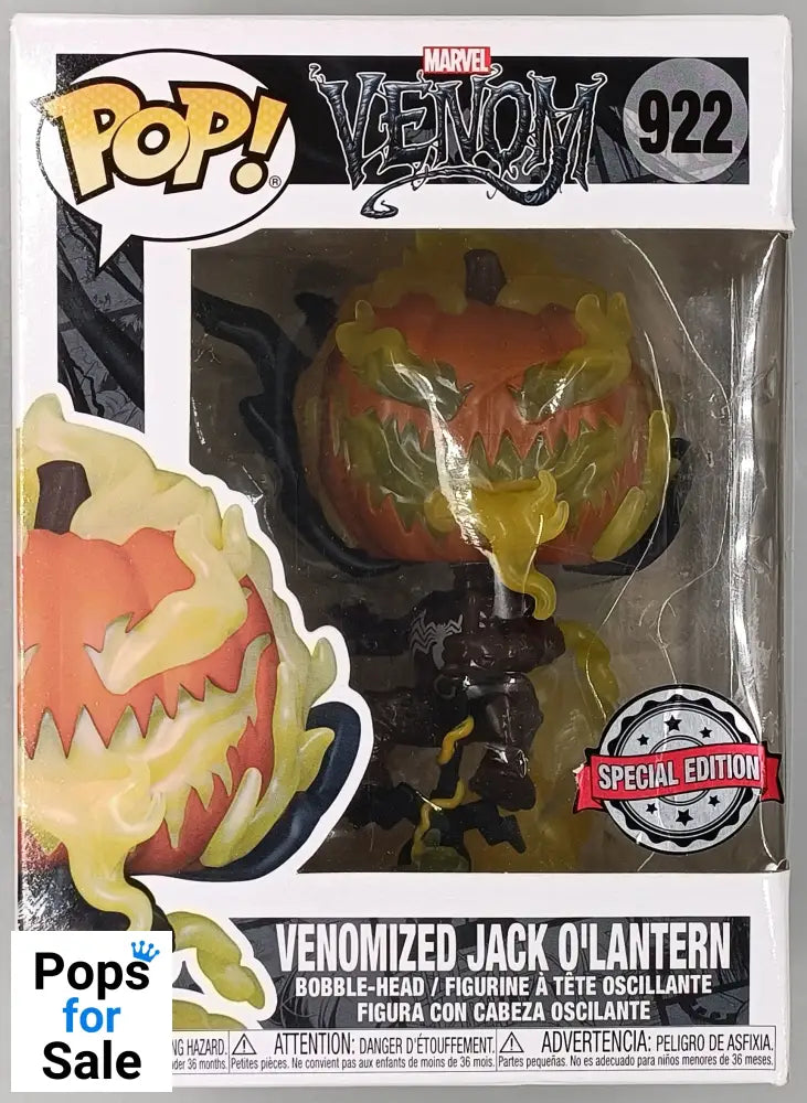 #922 Venomized Jack O'Lantern - Marvel Venom Funko POP