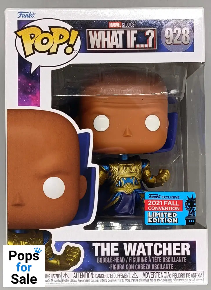 #928 The Watcher - Marvel What if...? - Box Damaged Funko POP