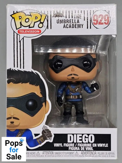 929 Diego - Umbrella Academy - Box Damaged Funko POP