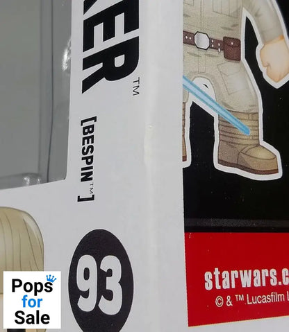 #93 Luke Skywalker (Bespin) - Star Wars - Box Damaged Funko POP