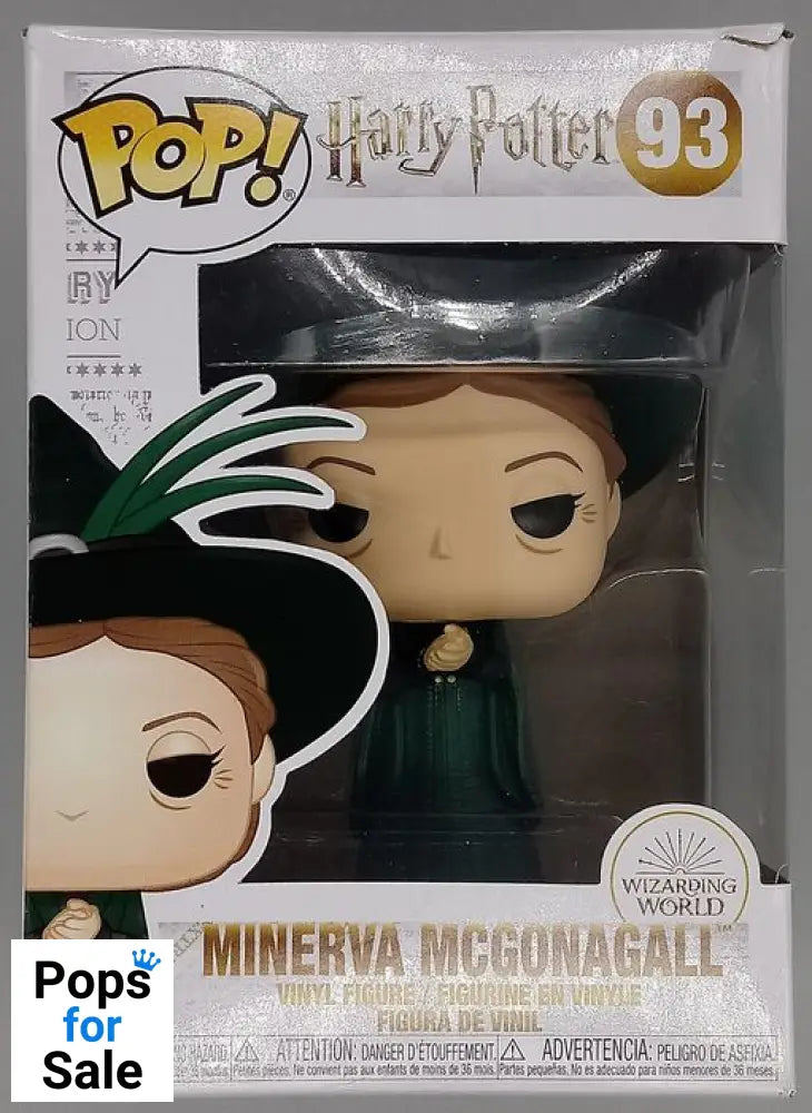 #93 Minerva McGonagall (Yule) - Harry Potter - Box Damaged Funko POP