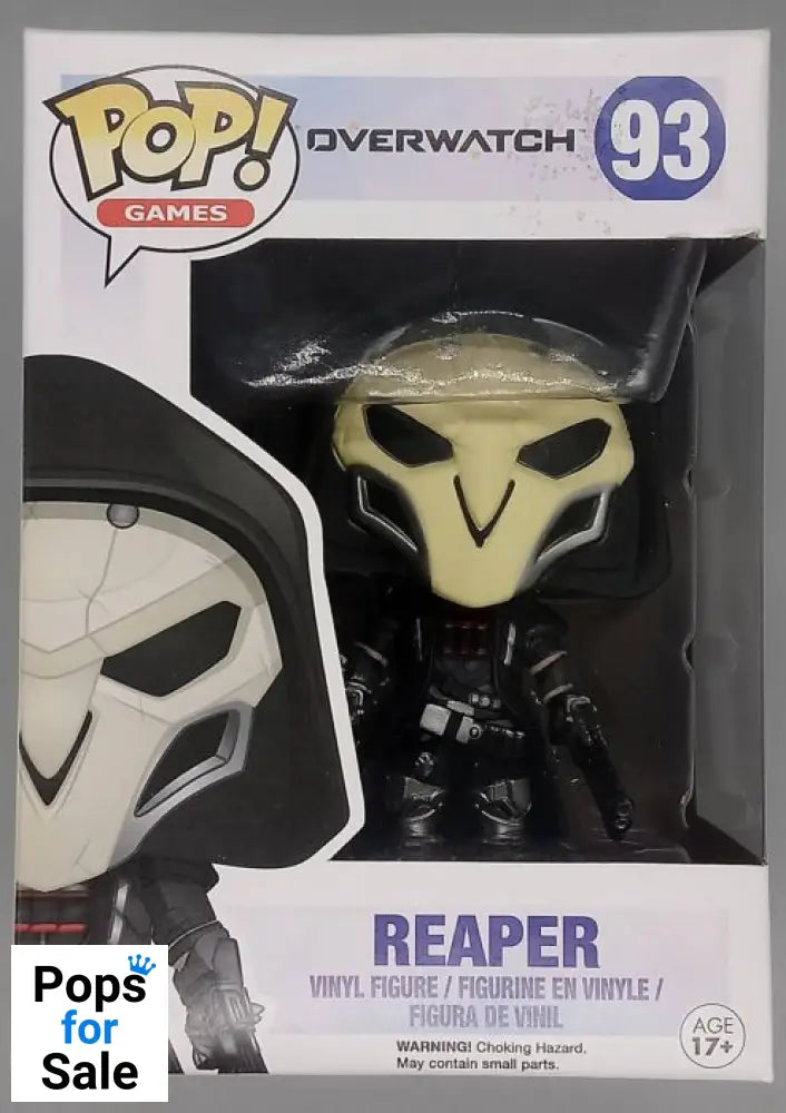 #93 Reaper - Overwatch - Box Damaged Funko POP