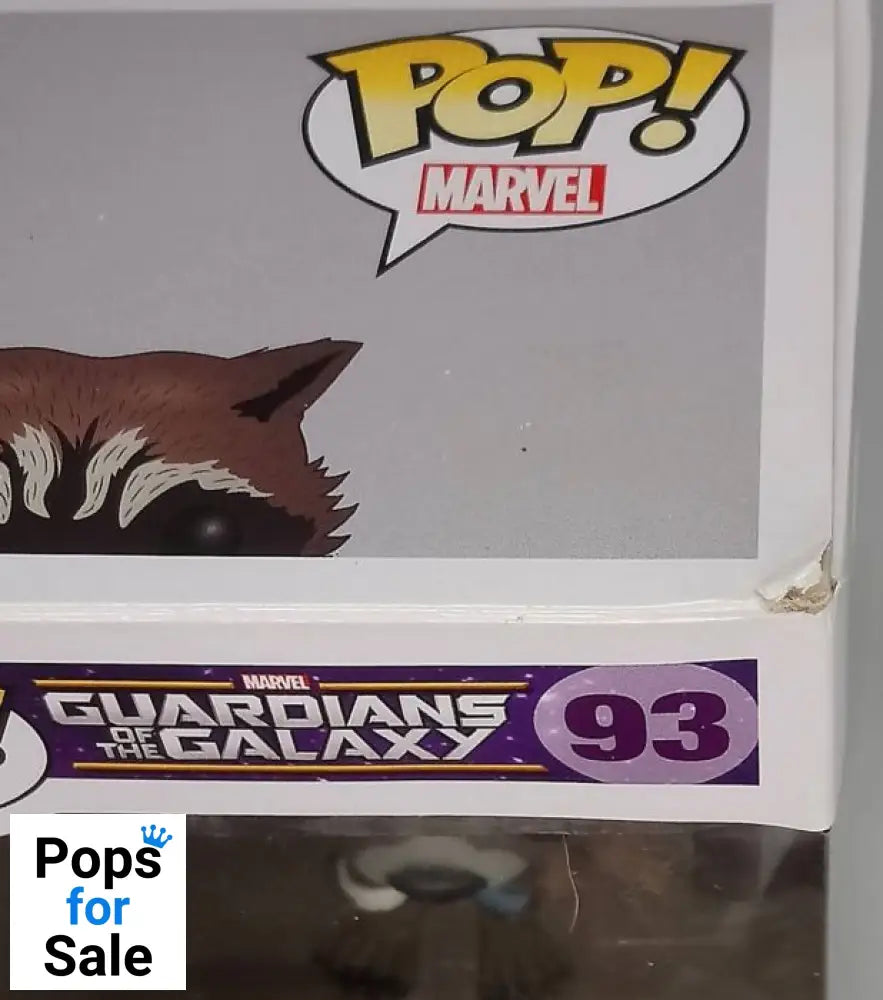 #93 Rocket & Potted Groot - Marvel Guardians of the Galaxy - Box Damaged Funko POP