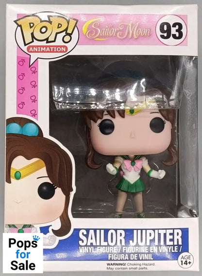 93 Sailor Jupiter - Sailor Moon - Box Damaged Funko POP
