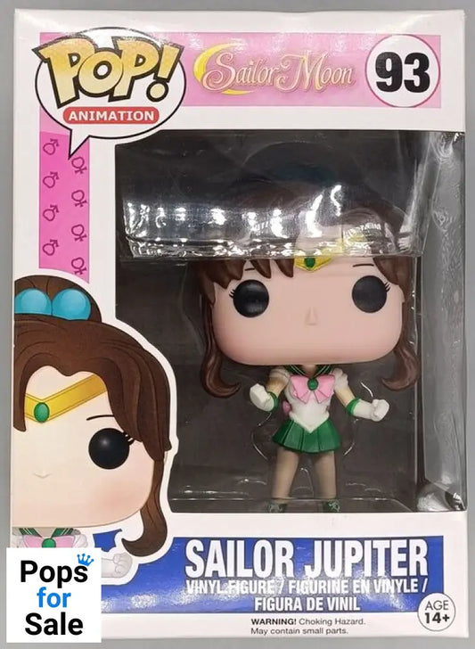 93 Sailor Jupiter - Sailor Moon - Box Damaged Funko POP