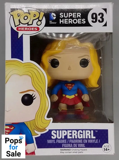 93 Supergirl - DC Super Heroes - Box Damaged Funko POP