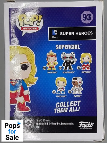 93 Supergirl - DC Super Heroes - Box Damaged Funko POP