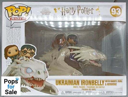 #93 Ukrainian Ironbelly (w/ Harry- Hermione- & Ron) Rides Funko POP