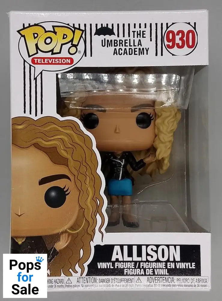 930 Allison - The Umbrella Academy - Box Damaged Funko POP