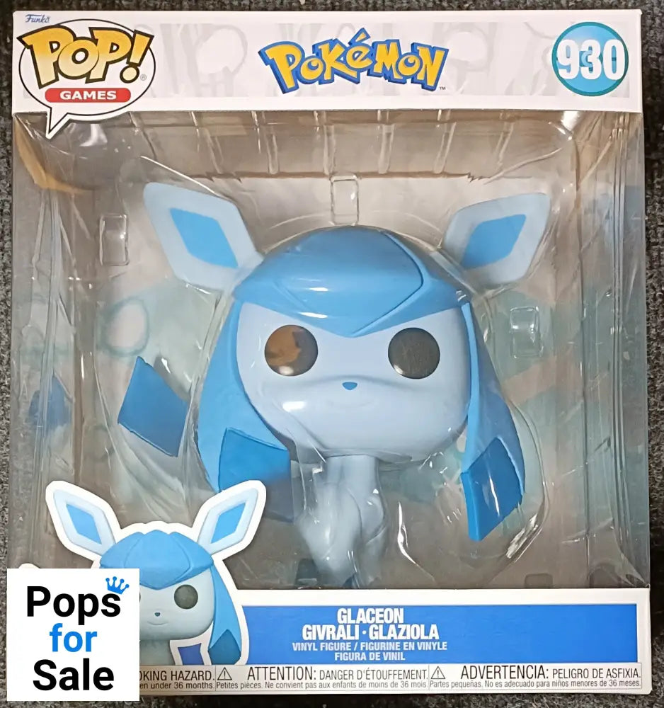 930 Glaceon - 10 Inch - Pokemon Funko POP