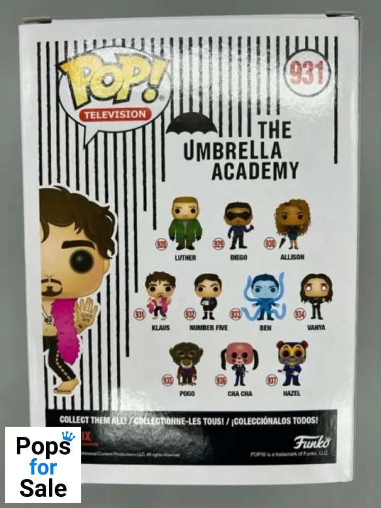 931 Klaus - Umbrella Academy Funko POP