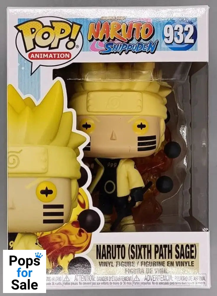 932 Naruto Sixth Path Sage - Naruto Shippuden Funko POP