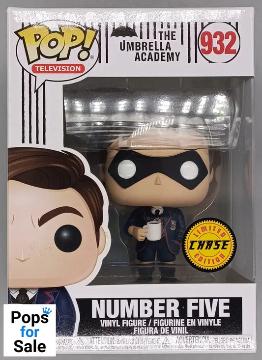 #932 Number Five (Masked) - Chase - Umbrella Academy Funko POP