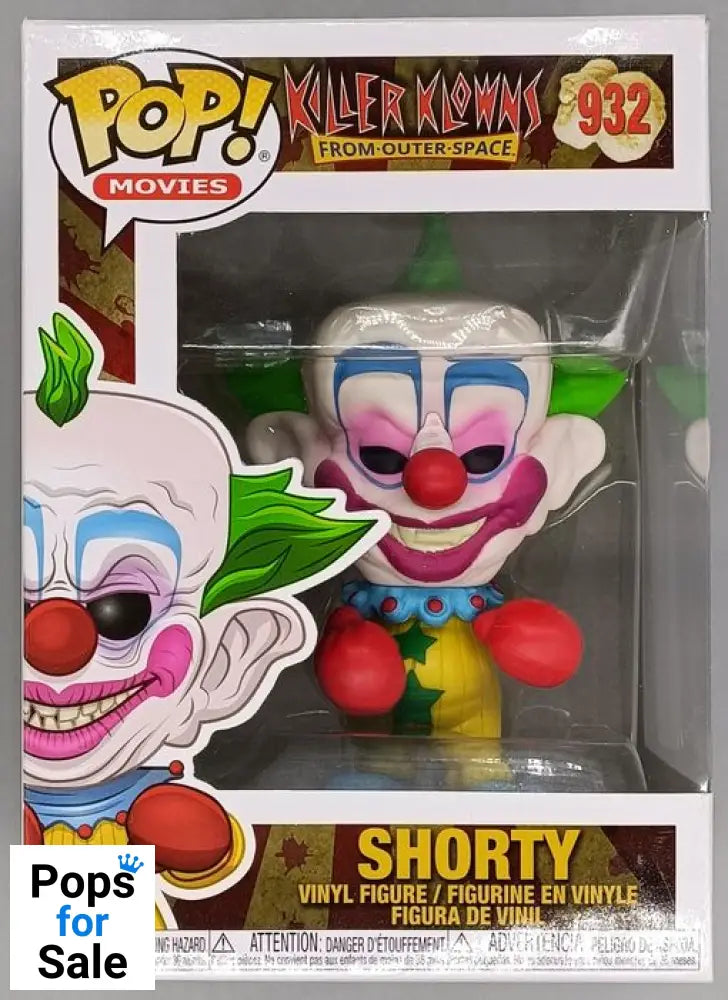 #932 Shorty - Killer Klowns from Outer Space Funko POP