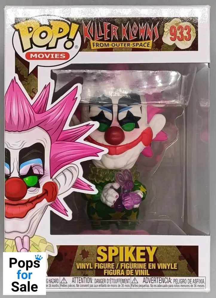 #933 Spikey - Killer Klowns from Outer Space Funko POP