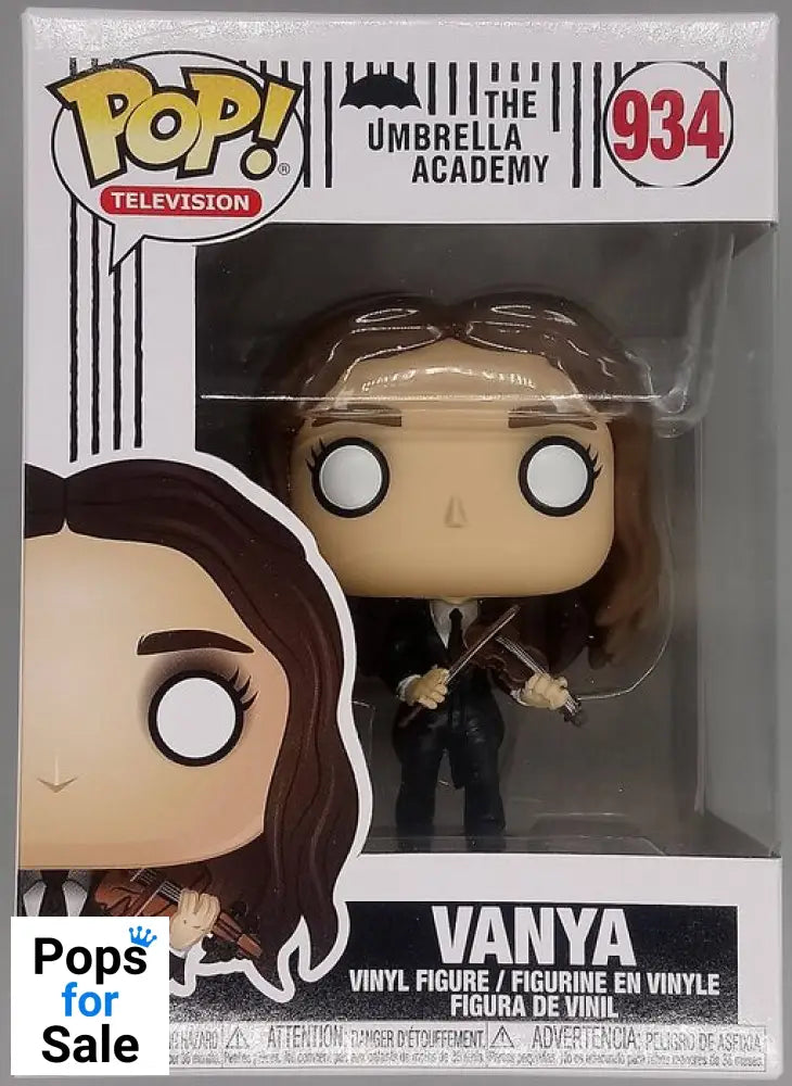 #934 Vanya - Umbrella Academy - Box Damaged Funko POP