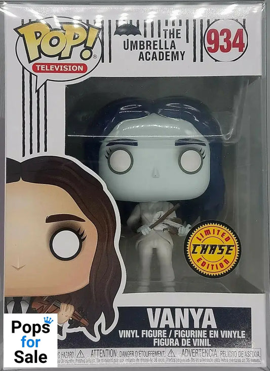 #934 Vanya (White Violin) Chase Edition Umbrella Academy Funko POP - Box Damaged