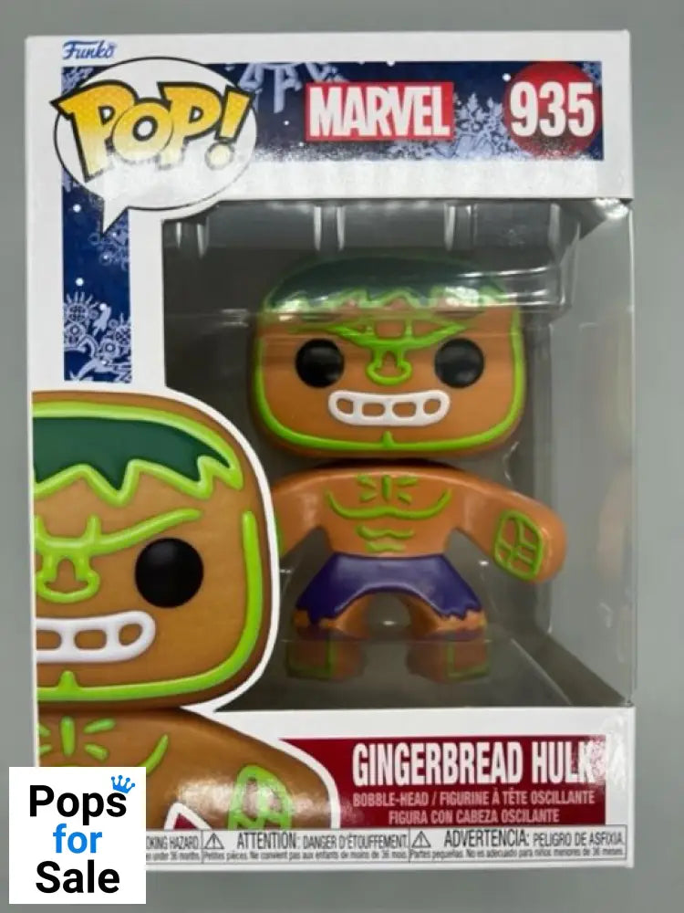 #935 Gingerbread Hulk - Marvel Funko POP