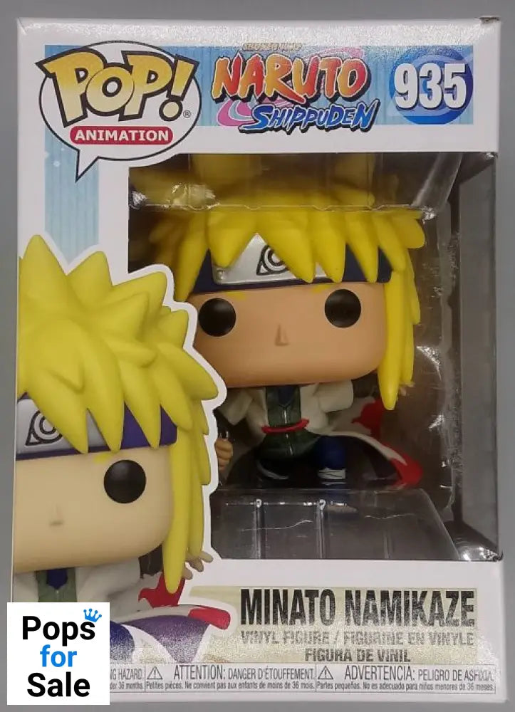 #935 Minato Namikaze - Naruto Shippuden - Box Damaged Funko POP