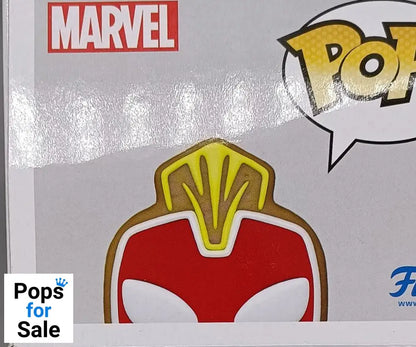 #936 Gingerbread Captain Marvel - Marvel - Box Damaged Funko POP