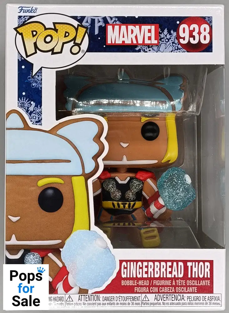 #938 Gingerbread Thor - Marvel Funko POP