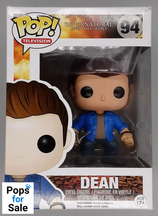 94 Dean Winchester - Supernatural - Box Damaged Funko POP