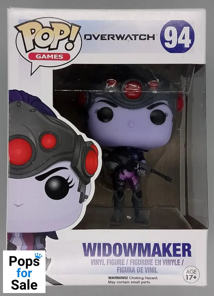 #94 Widowmaker - Overwatch - Box Damaged Funko POP