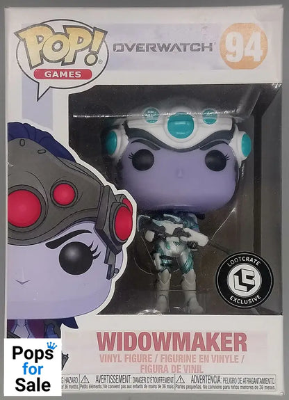 #94 Widowmaker (Winter) Overwatch - Box Damaged Funko POP