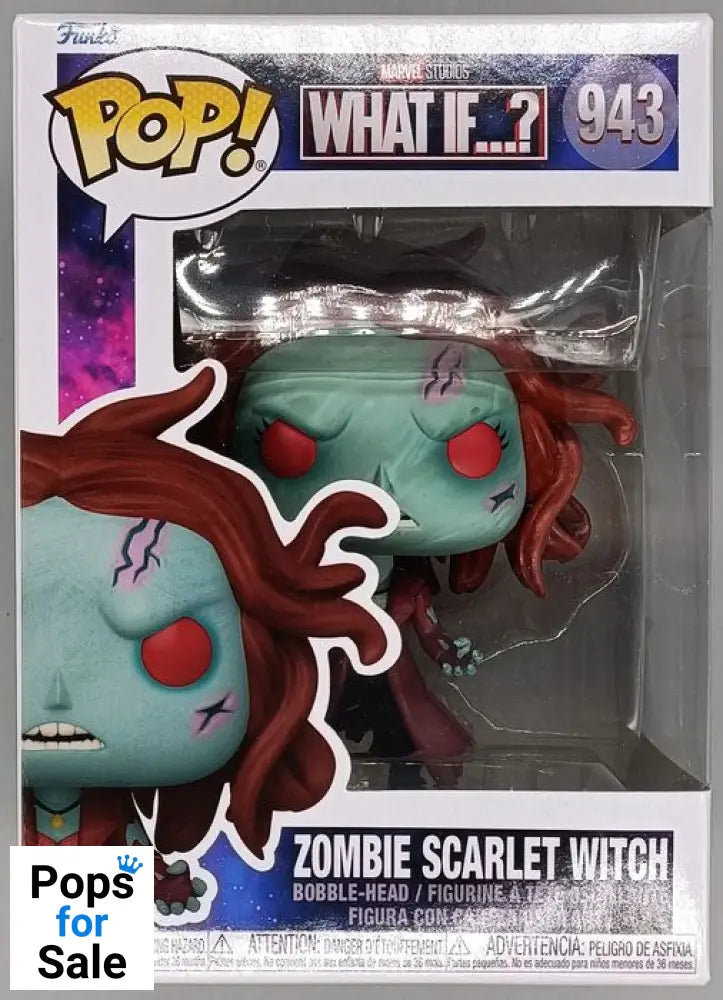 943 Zombie Scarlet Witch - Marvel What if...? Funko POP