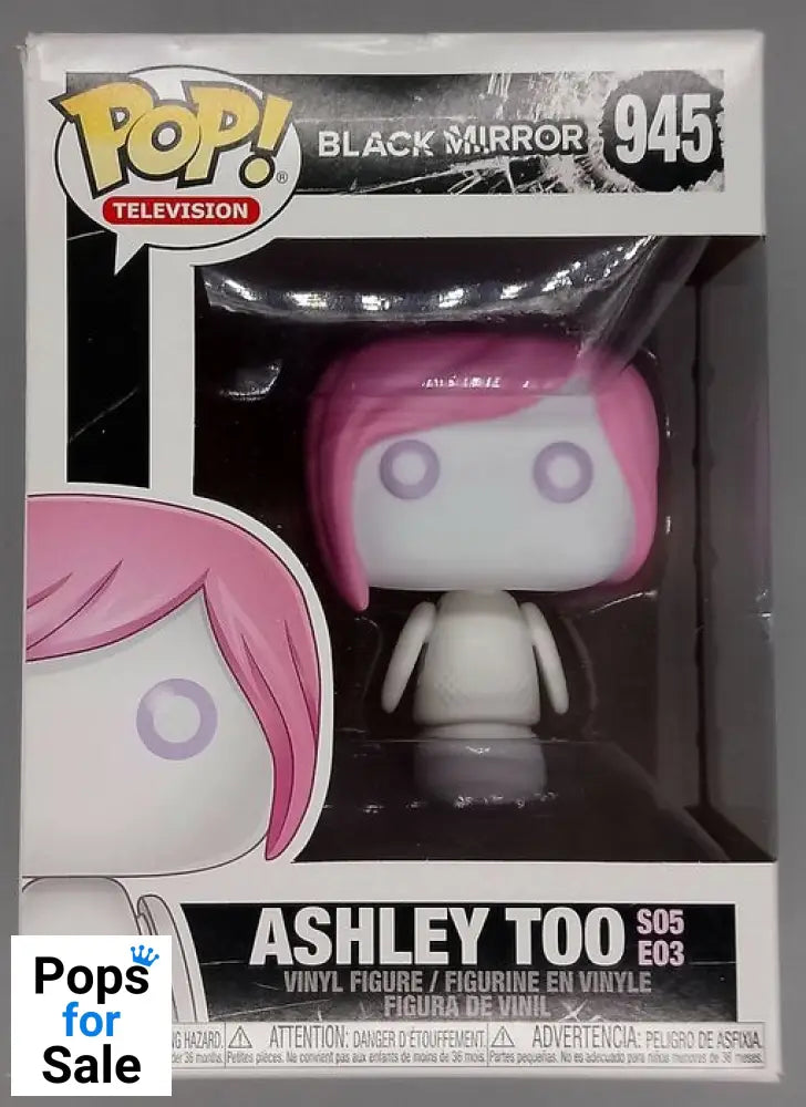 #945 Ashley Too (S05 E03) - Black Mirror - Box Damaged Funko POP