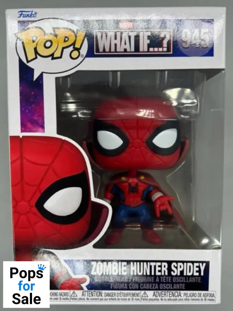 #945 Zombie Hunter Spidey - Marvel What if...? Funko POP