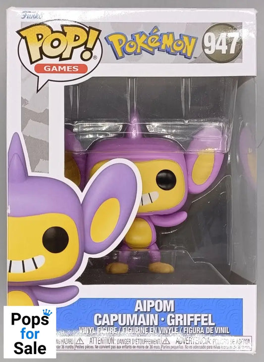 947 Aipom - Pokemon Funko POP - Box Damaged