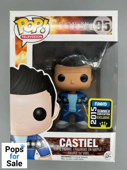 #95 Castiel (French Mistake) - Supernatural 2015 Box Damaged Funko POP